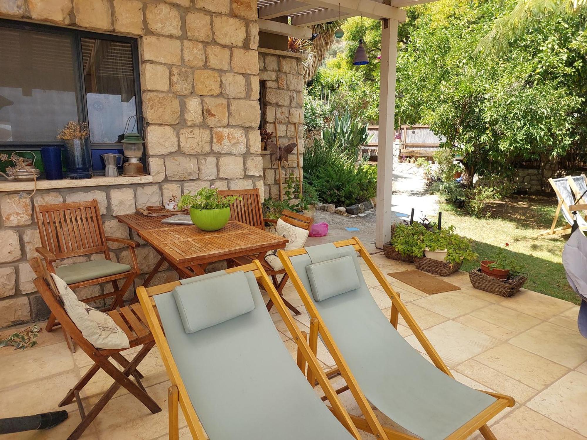 Neve Nof Apartment Рош Пина Стая снимка